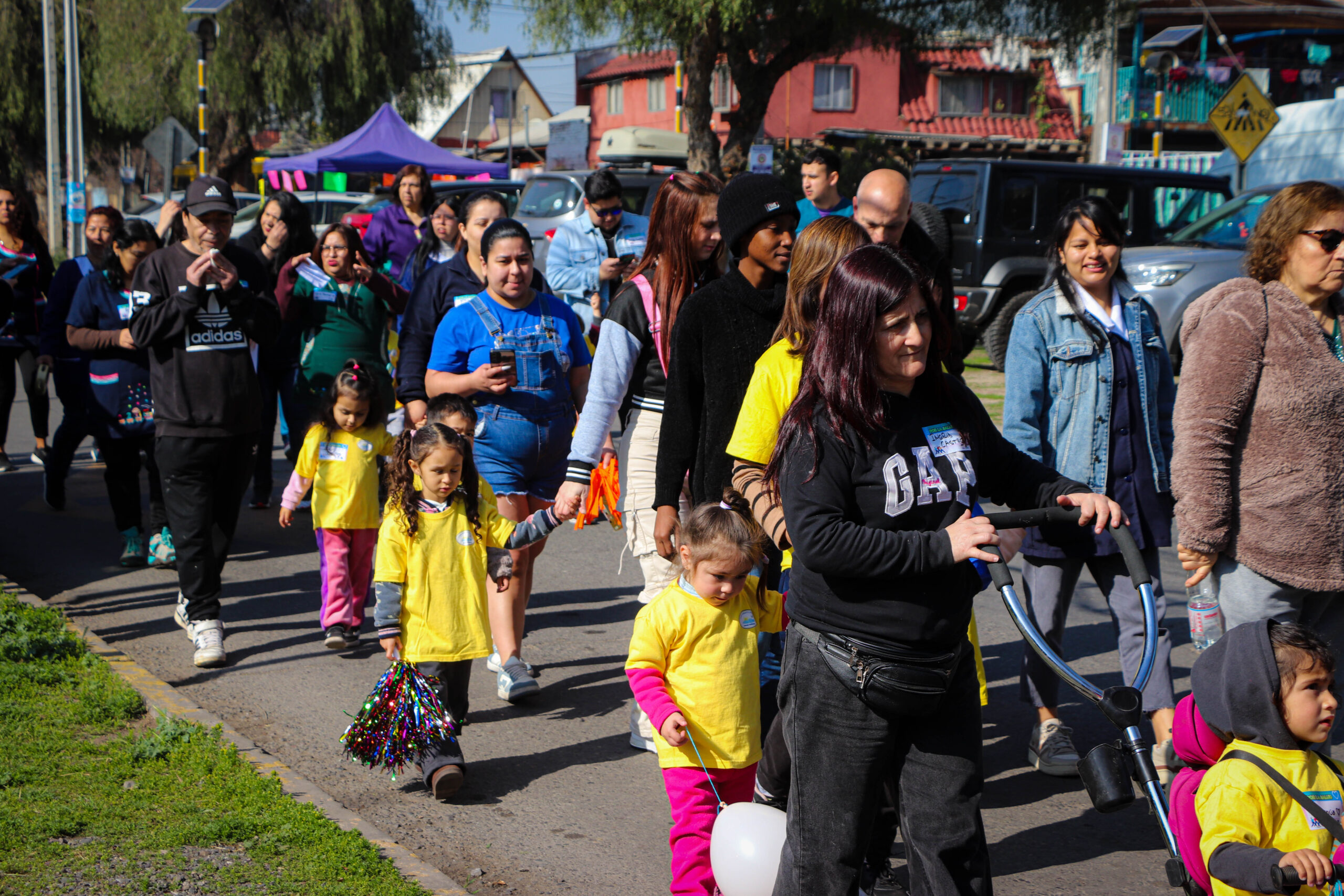 EXITOSA CAMINATA POR LA SALUD DE NUESTROS CESFAM Y CECOSF