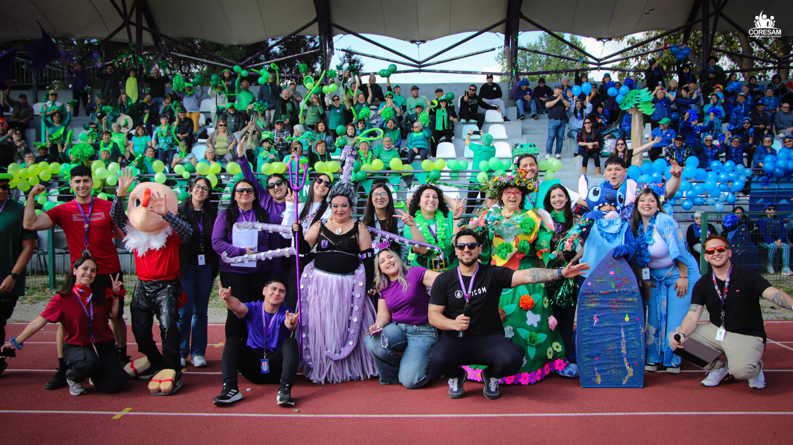 CESFAM LUCAS SIERRA REIVINDICA SU CAMPEONATO EN LAS OLIMPIADAS DEL ADULTO MAYOR